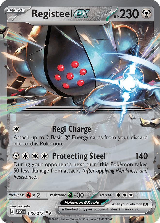 Ascended Heroes Registeel ex