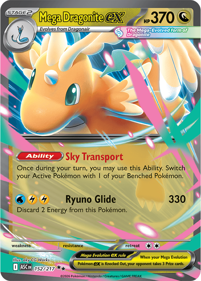 Ascended Heroes Mega Dragonite ex