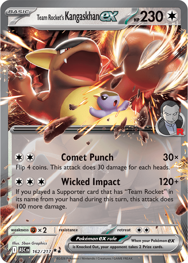 Ascended Heroes Team Rocket's Kangaskhan ex