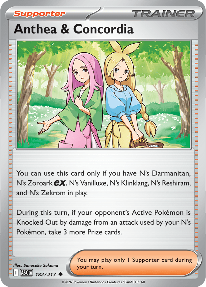 Ascended Heroes Anthea & Concordia