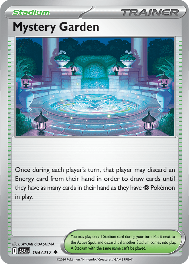 Ascended Heroes Mystery Garden