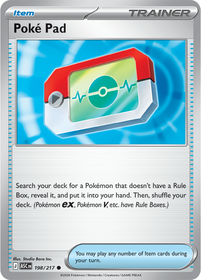 Ascended Heroes Poké Pad
