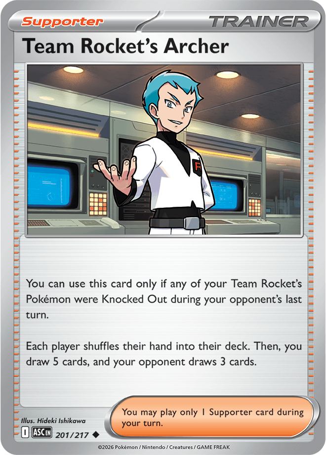 Ascended Heroes Team Rocket's Archer