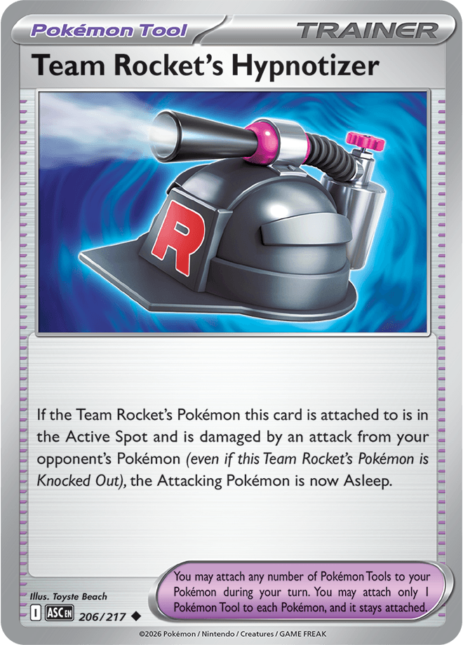 Ascended Heroes Team Rocket's Hypnotizer