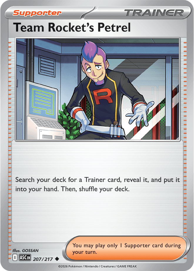 Ascended Heroes Team Rocket's Petrel