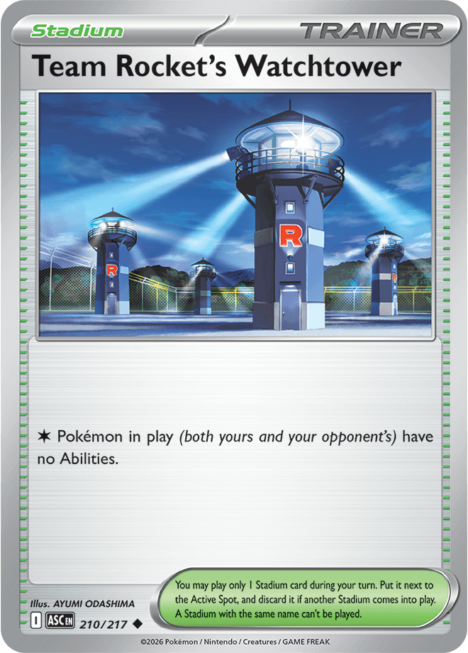 Ascended Heroes Team Rocket's Watchtower