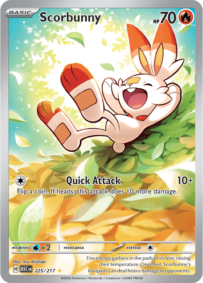 Ascended Heroes Scorbunny