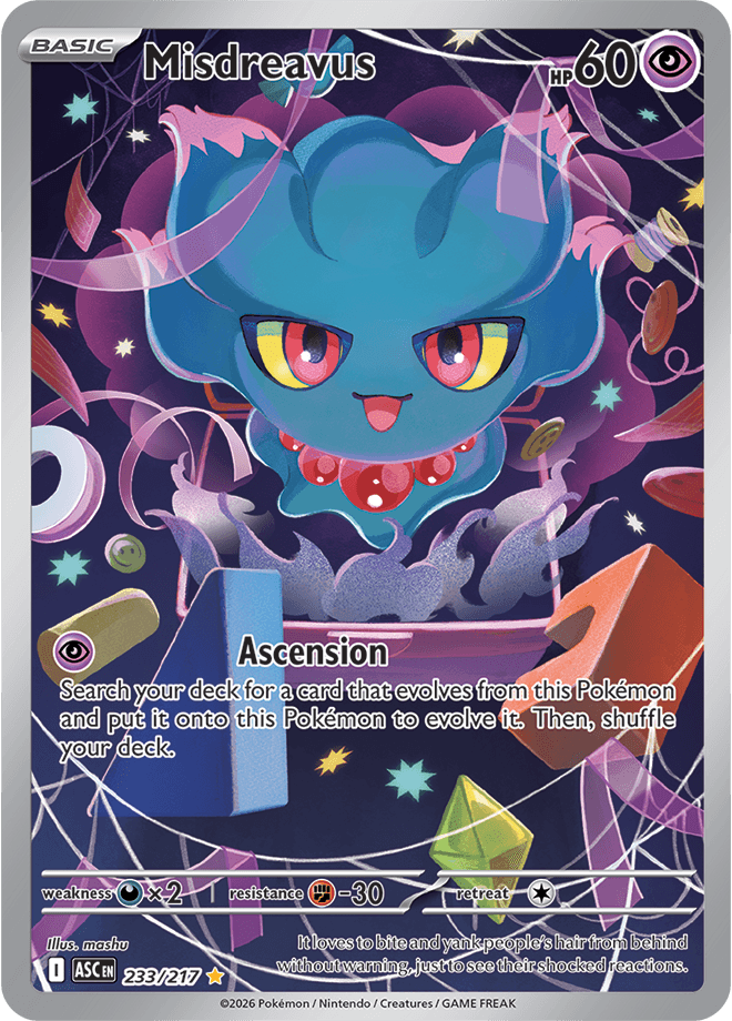 Ascended Heroes Misdreavus