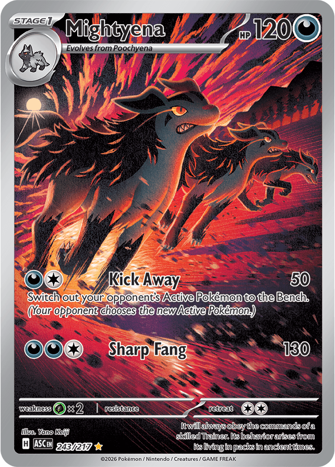 Ascended Heroes Mightyena