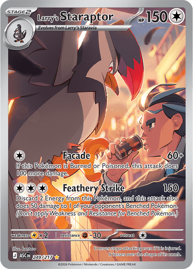 Ascended Heroes Larry's Staraptor