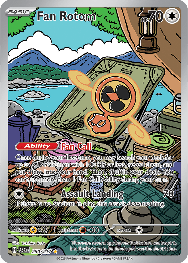 Ascended Heroes Fan Rotom