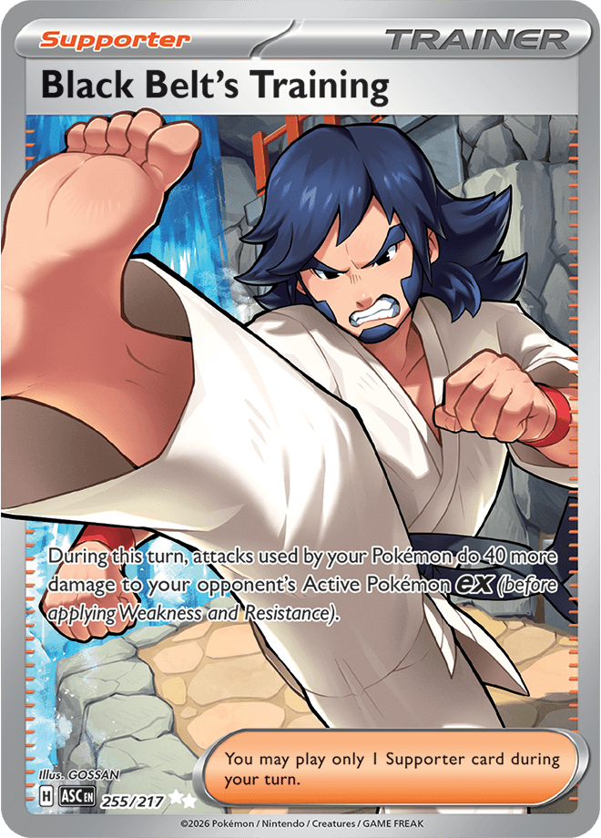 Ascended Heroes Black Belt's Training