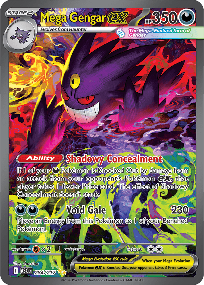 Ascended Heroes Mega Gengar ex