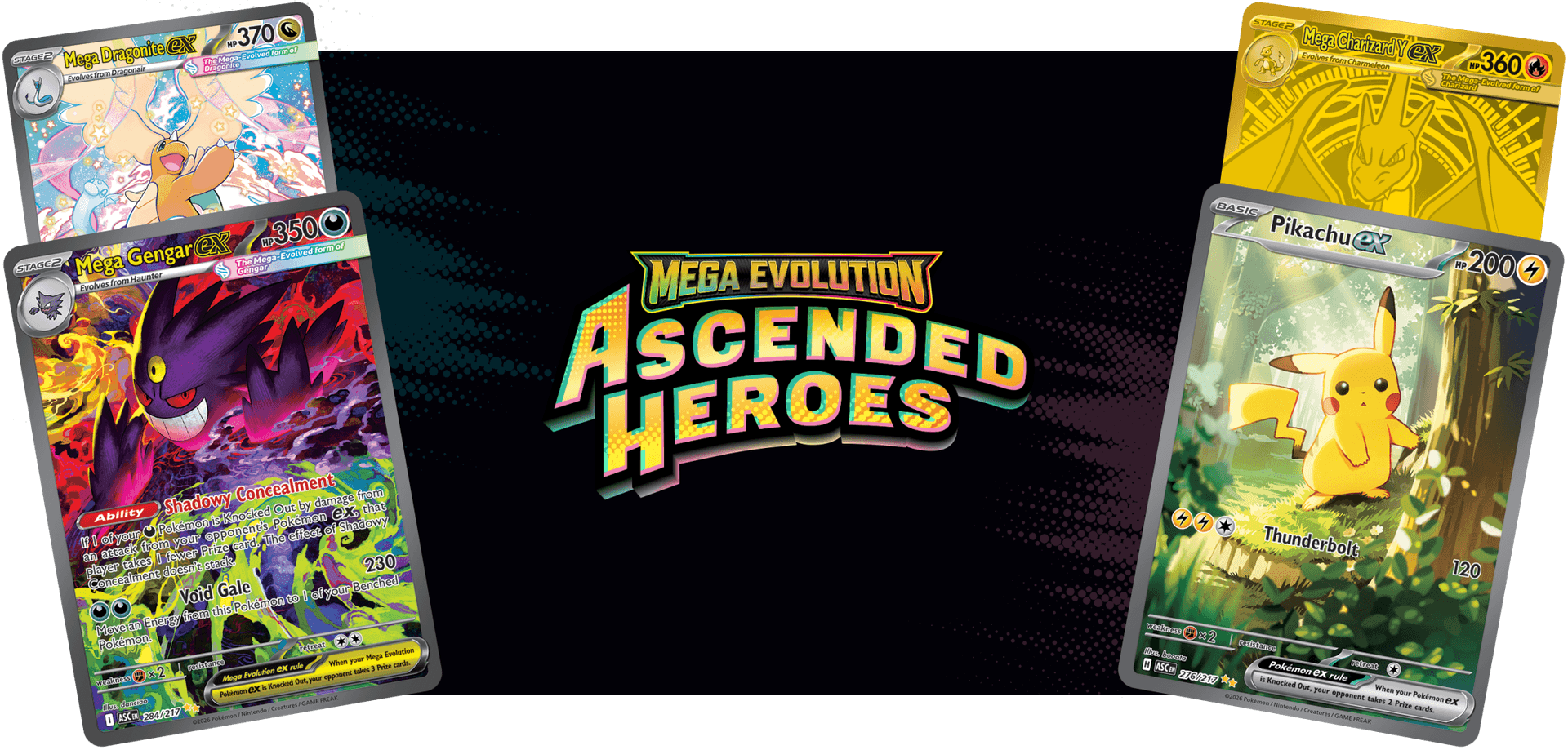 Mega Evolution—Ascended Heroes Full Visual Card List