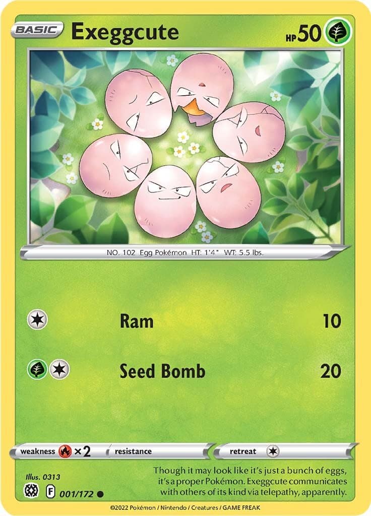 Brilliant Stars Exeggucute 001