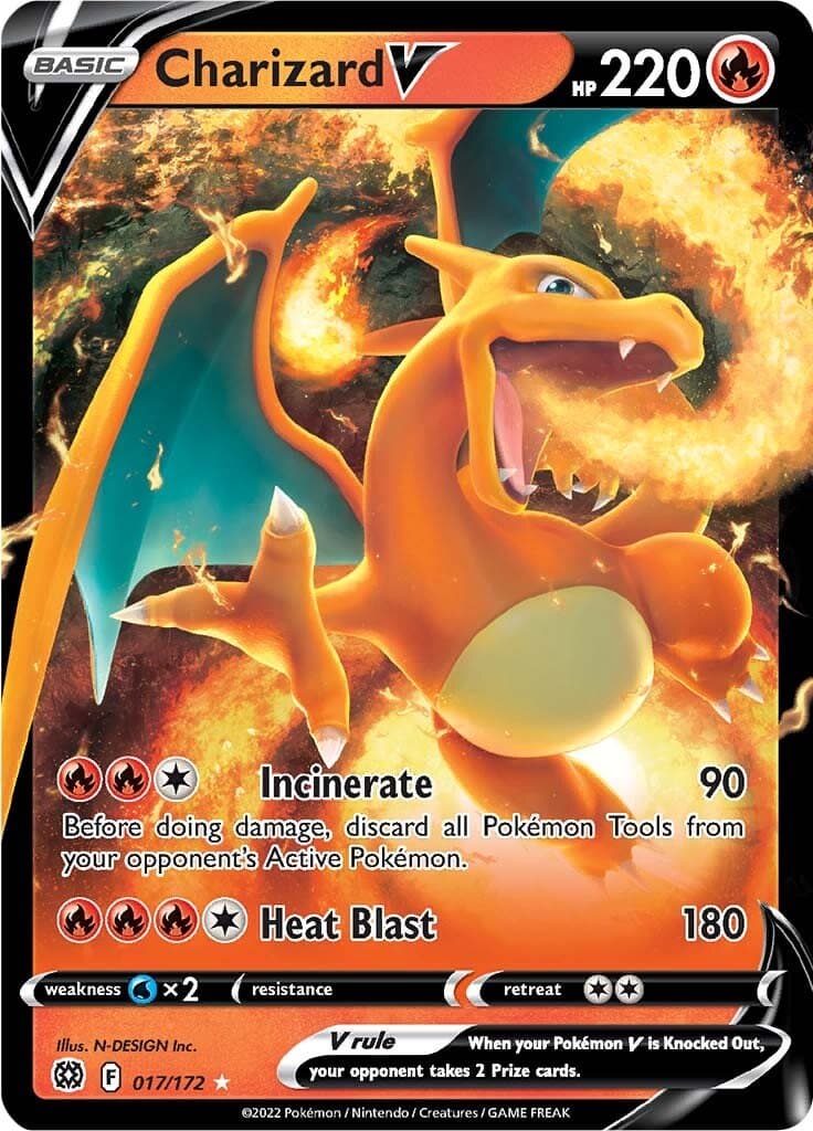 Brilliant Stars Charizard V 017