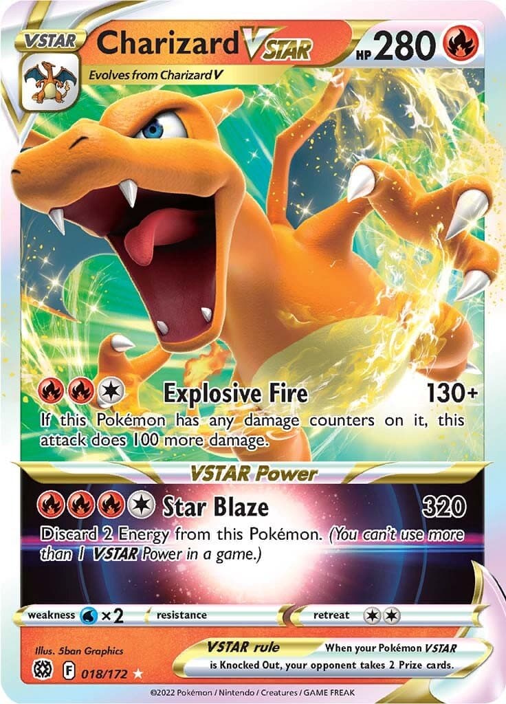 Brilliant Stars Charizard VSTAR 018