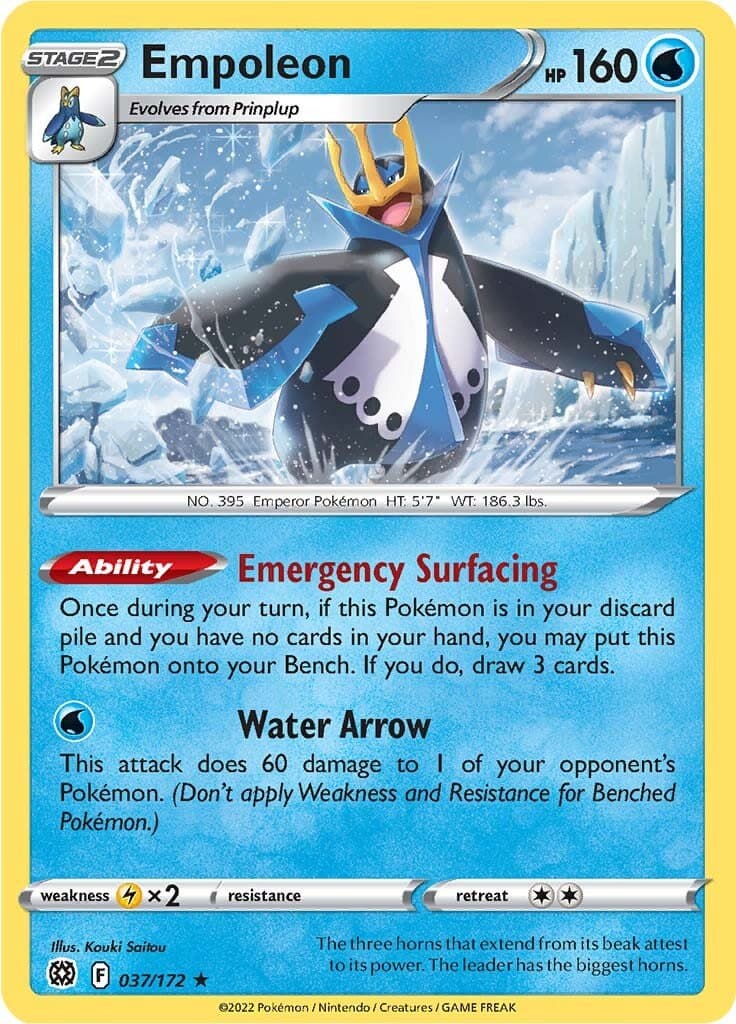 Brilliant Stars Empoleon 037