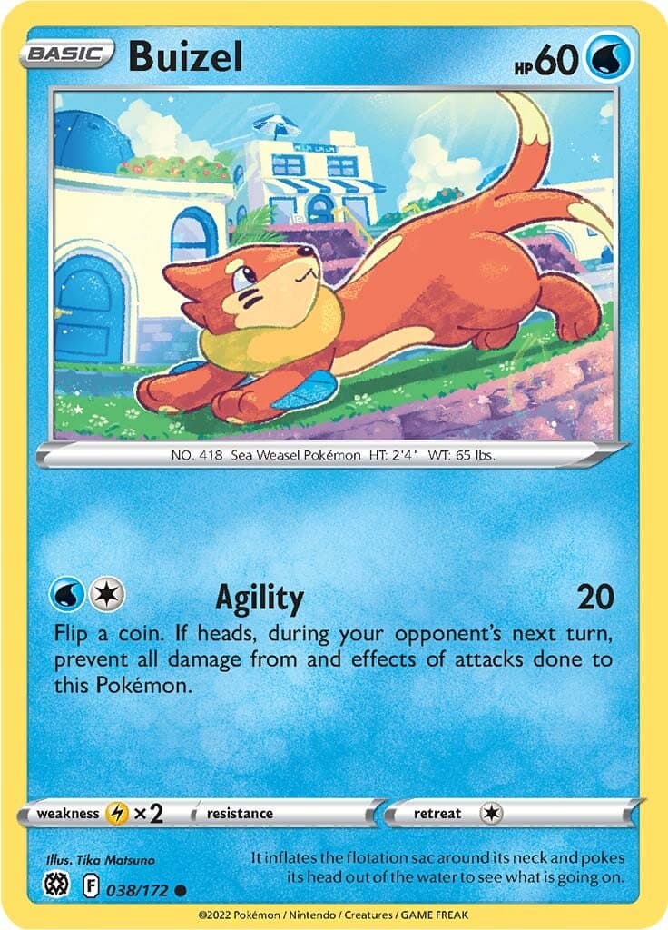 Brilliant Stars Buizel 038