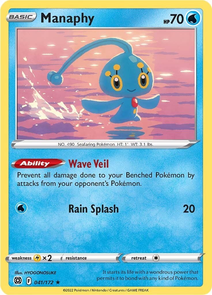 Brilliant Stars Manaphy 041