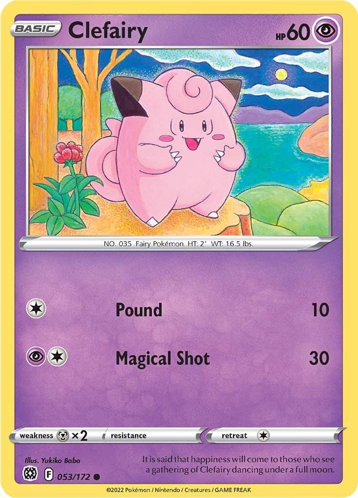 Brilliant Stars Clefairy 053