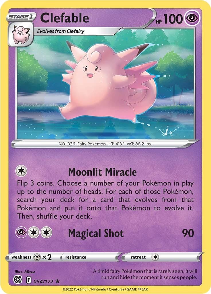 Brilliant Stars Clefable 054