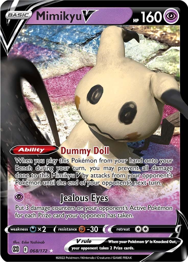 Brilliant Stars Mimikyu V 068