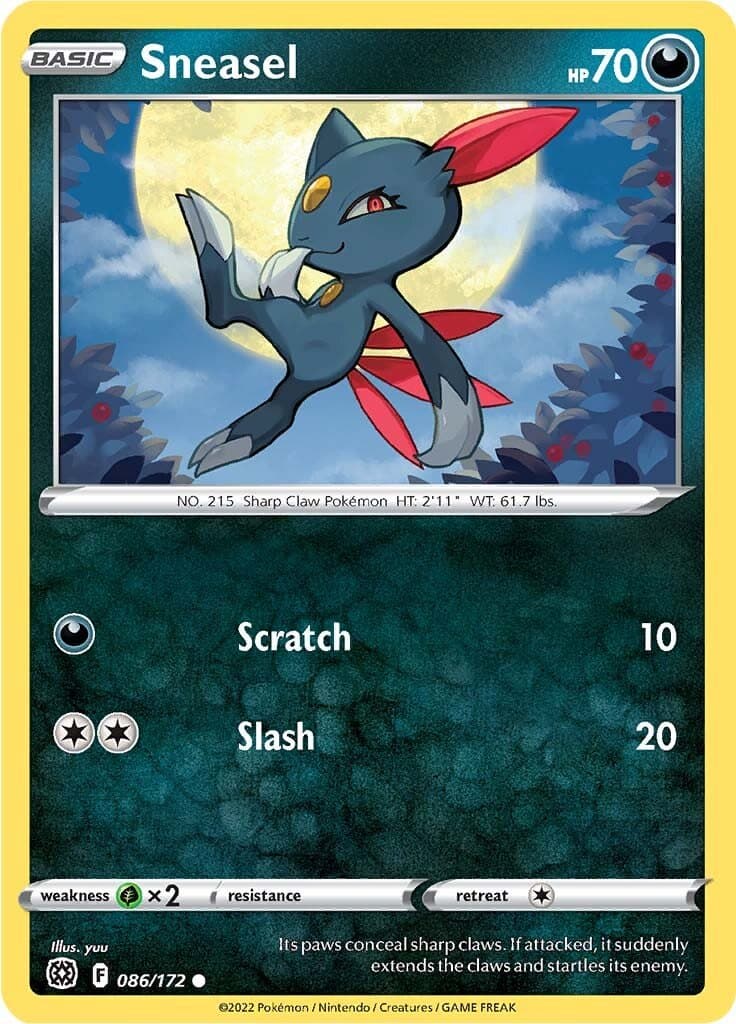 Brilliant Stars Sneasel 086