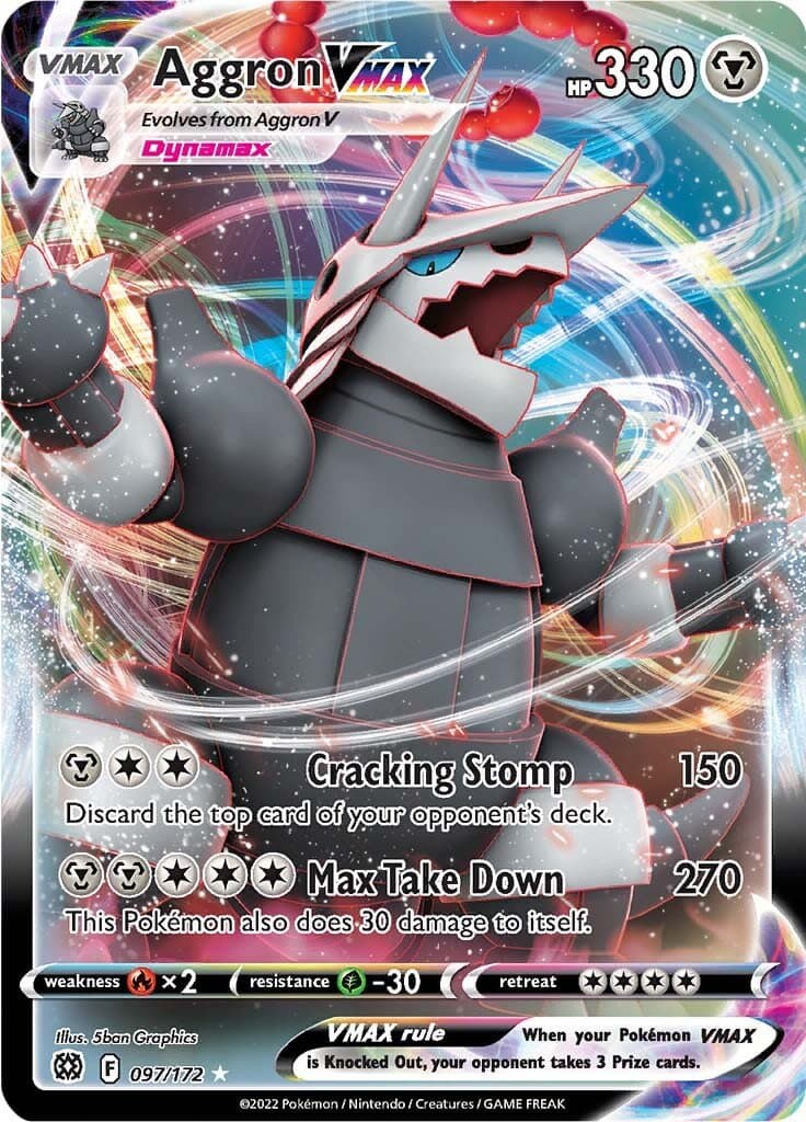 Brilliant Stars Aggron VMAX 097