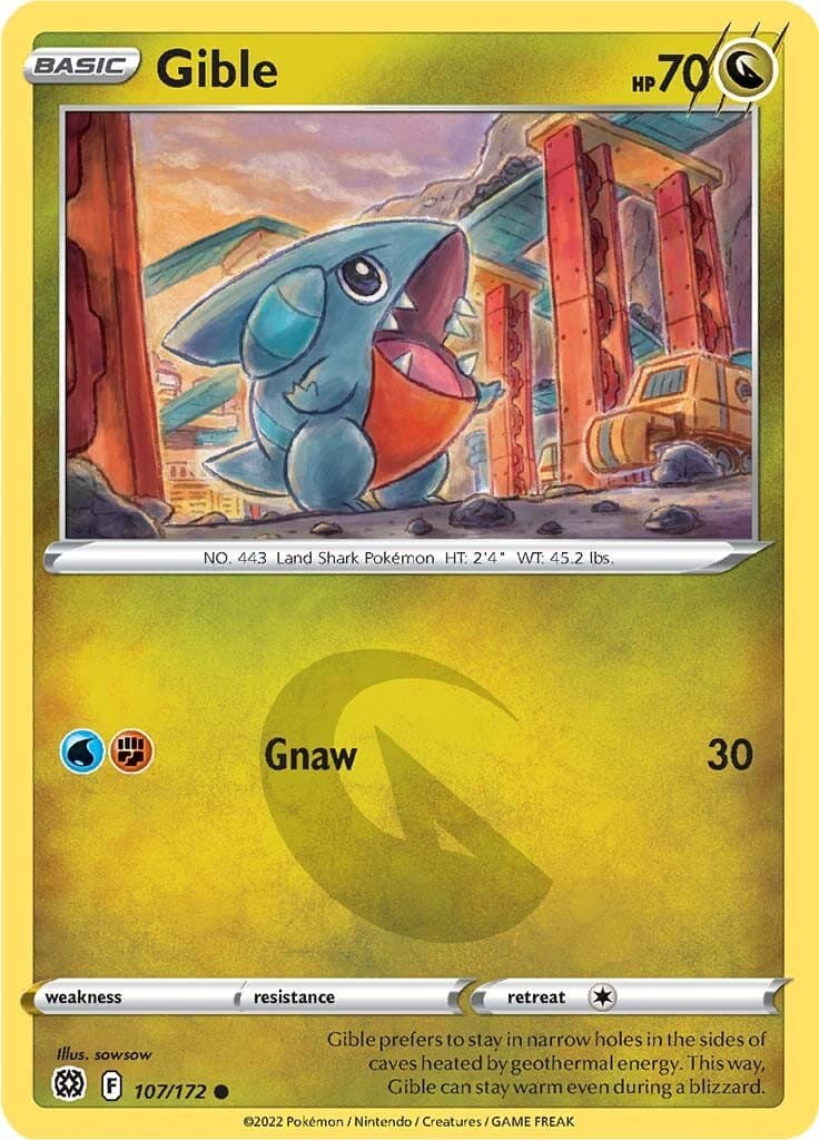 Brilliant Stars Gible 107