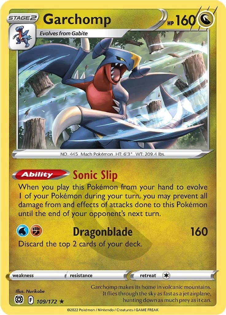 Brilliant Stars Garchomp 109