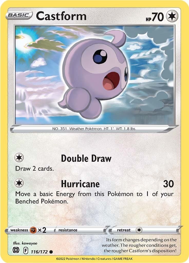 Brilliant Stars Castform 116