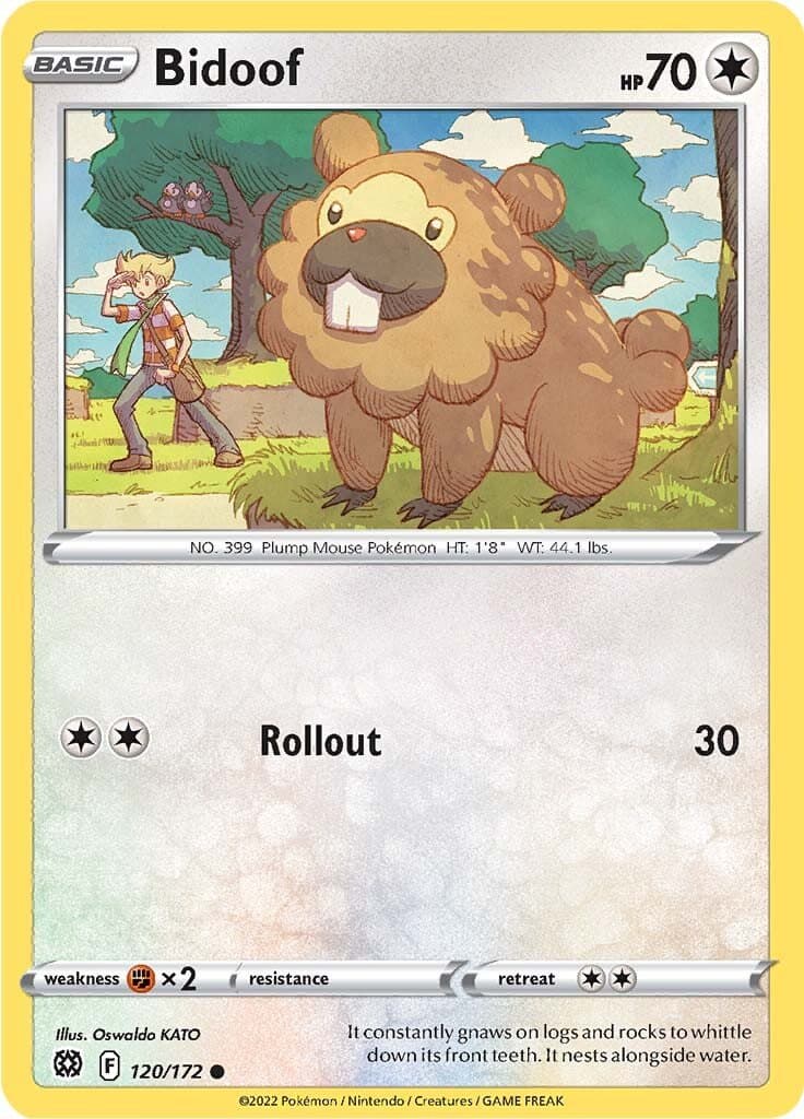 Brilliant Stars Bidoof 120