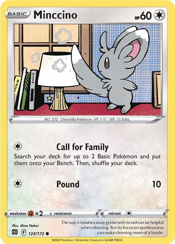 Brilliant Stars Minccino 124