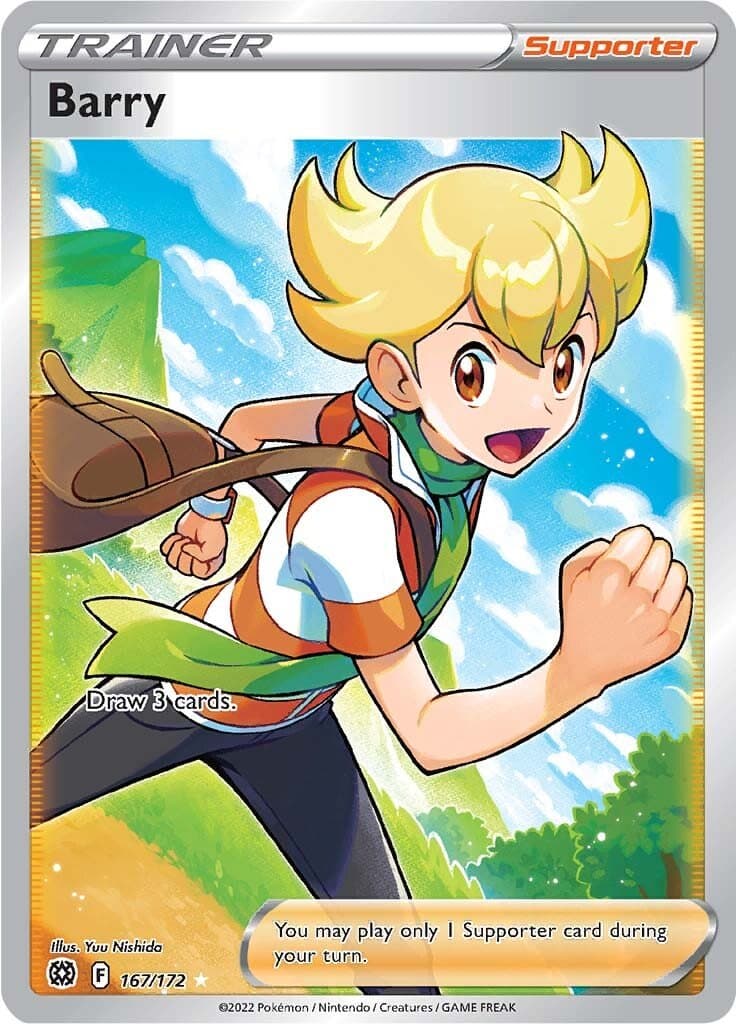 Brilliant Stars Barry Full Art 167