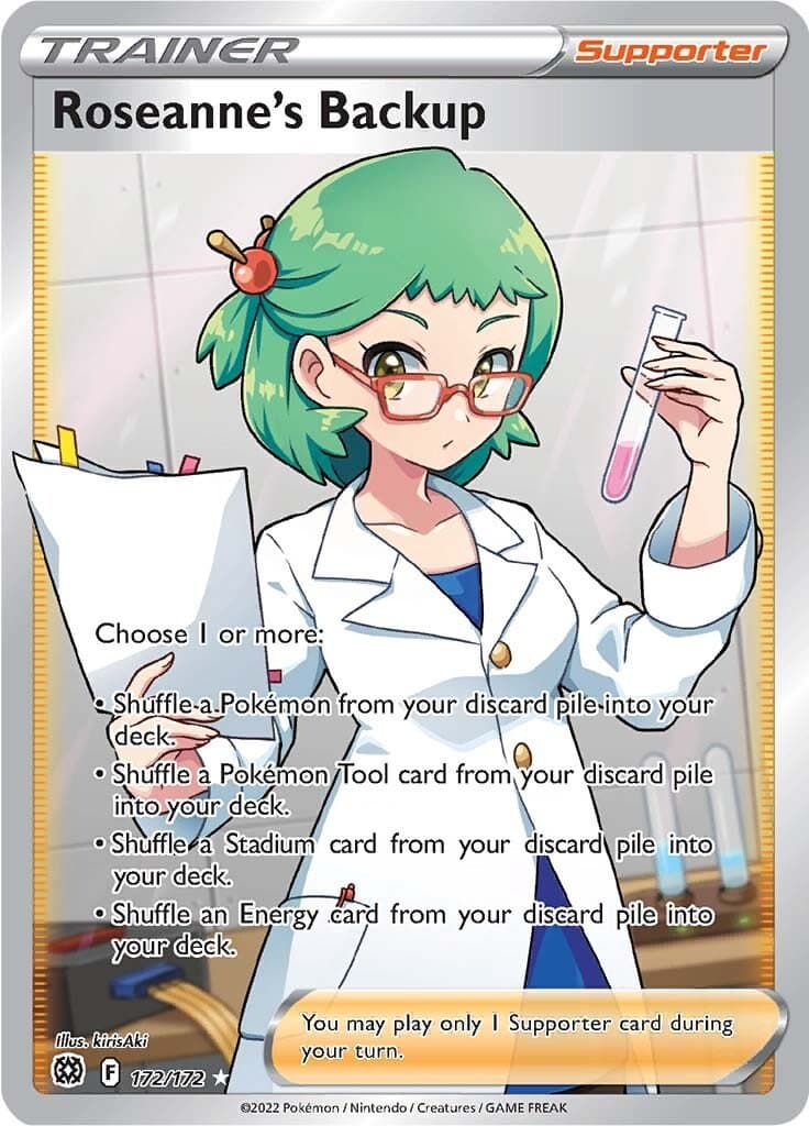 Brilliant Stars Roseannes Backup Full Art 172