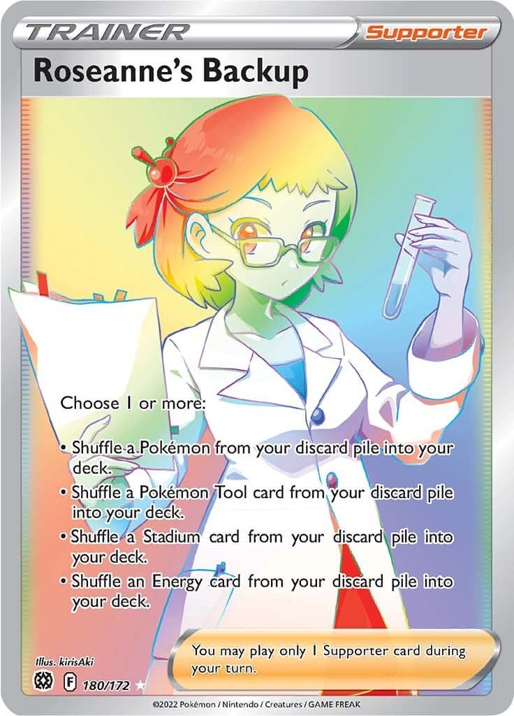 Brilliant Stars Roseanns Backup Rainbow Rare 180