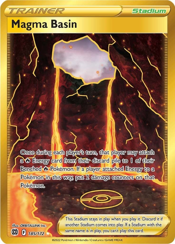 Brilliant Stars Magma Basin Gold 185