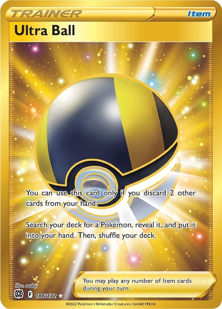 Brilliant Stars Ultra Ball Gold 186