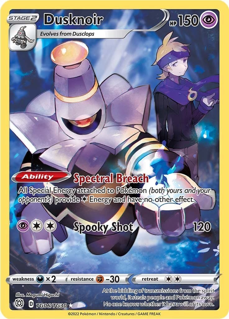Brilliant Stars Trainer Subset Dusknoir TG06