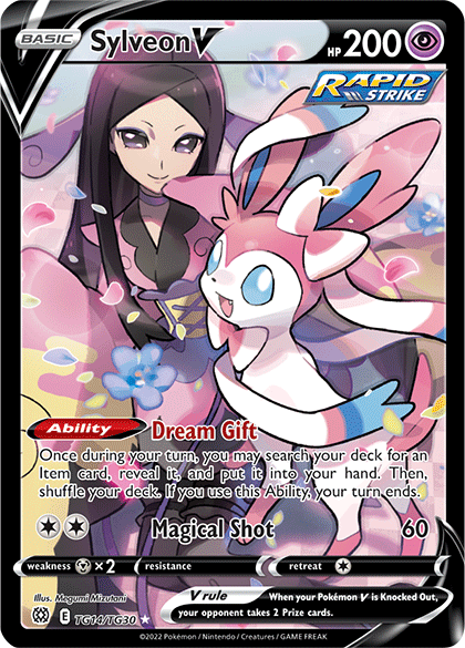 Brilliant Stars Trainer Subset Sylveon V TG14