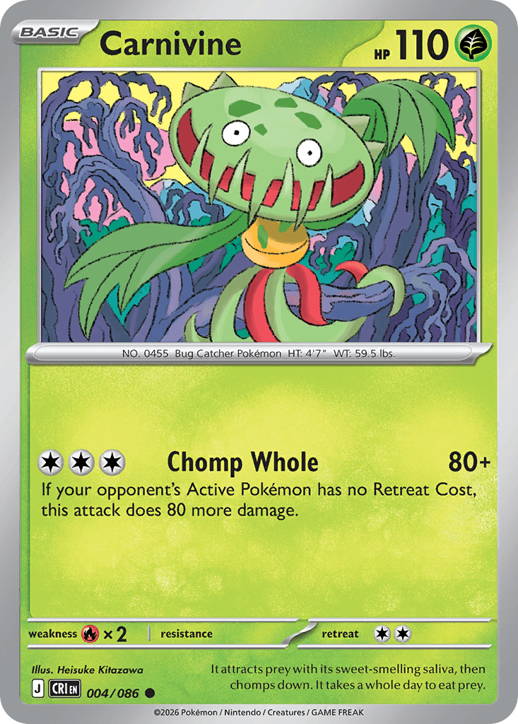 Chaos Rising Carnivine