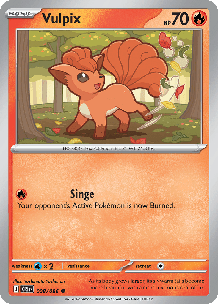 Chaos Rising Vulpix