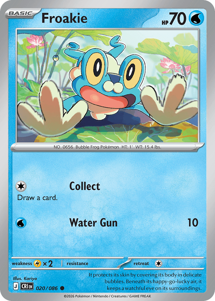 Chaos Rising Froakie