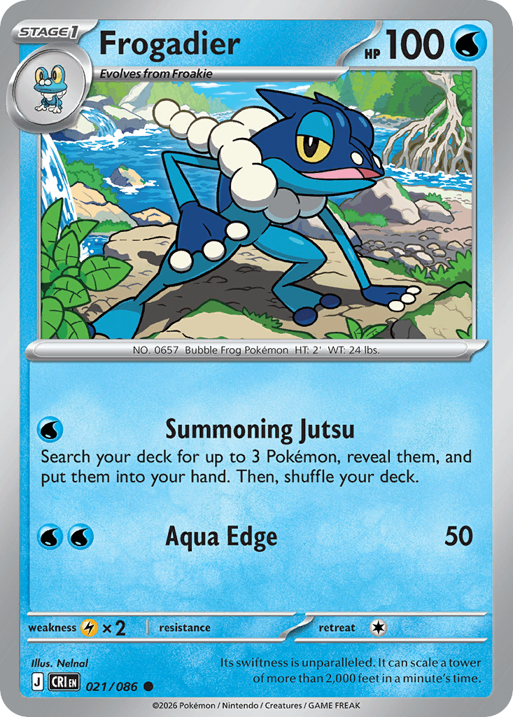 Chaos Rising Frogadier