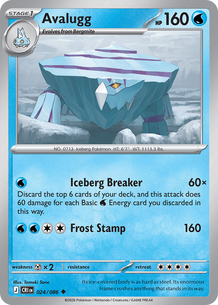 Chaos Rising Avalugg