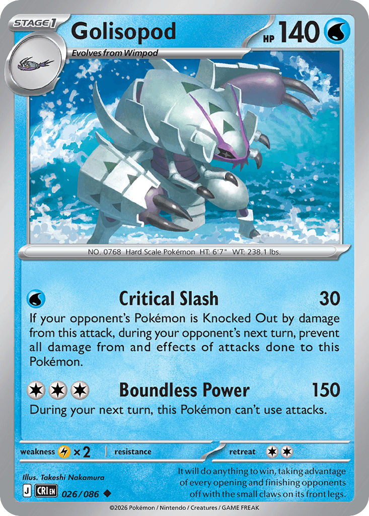 Chaos Rising Golisopod