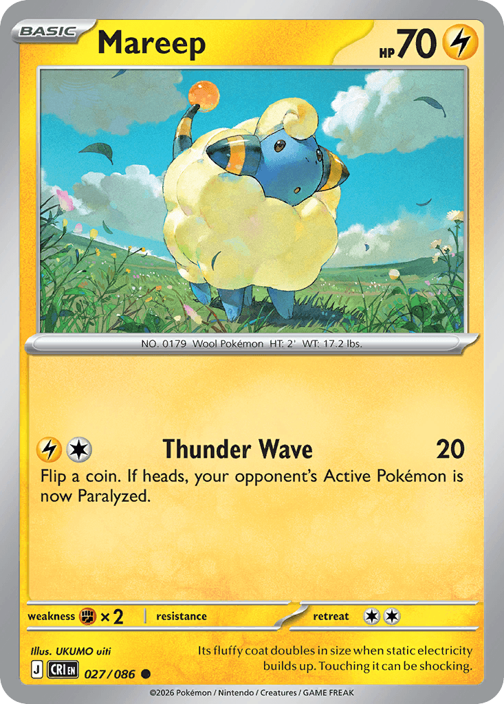 Chaos Rising Mareep