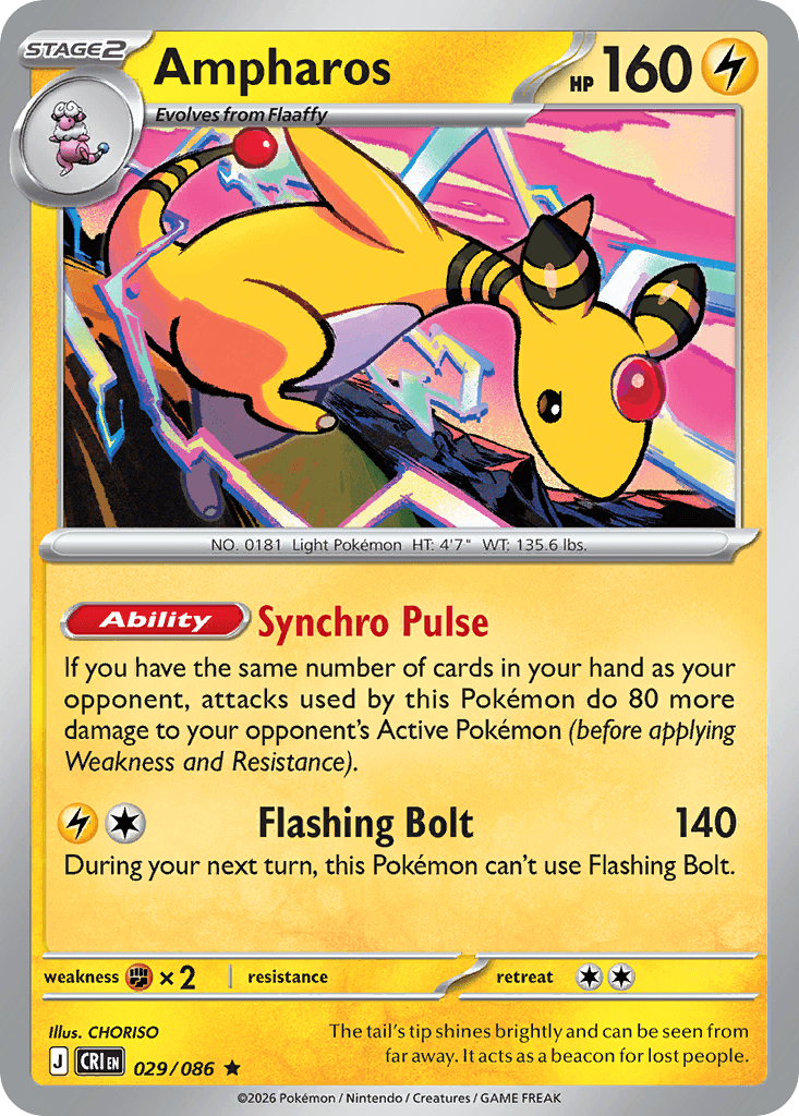 Chaos Rising Ampharos
