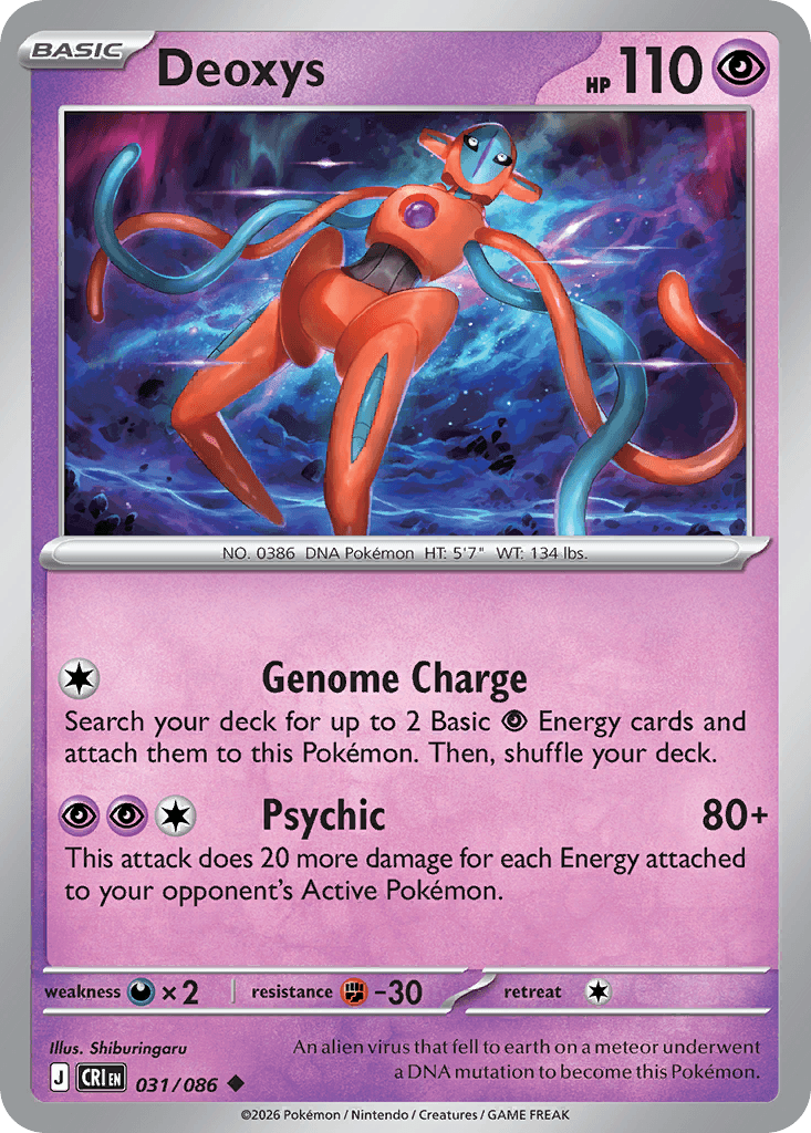 Chaos Rising Deoxys